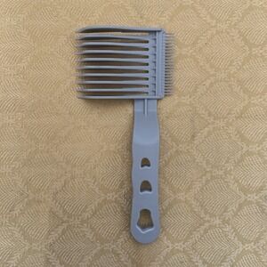 Fade Comb for Hair Cutting Professional Barber Tool for Self-Cut & Fade H Gray